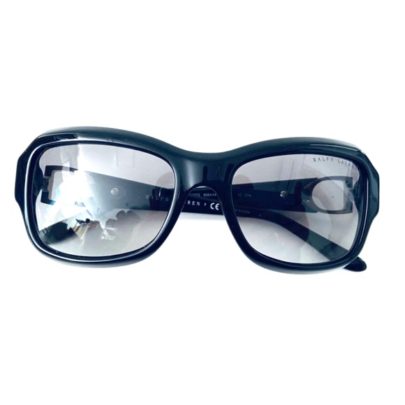 Ralph Lauren Black Oversized Frame Mint Sunglass main image 4